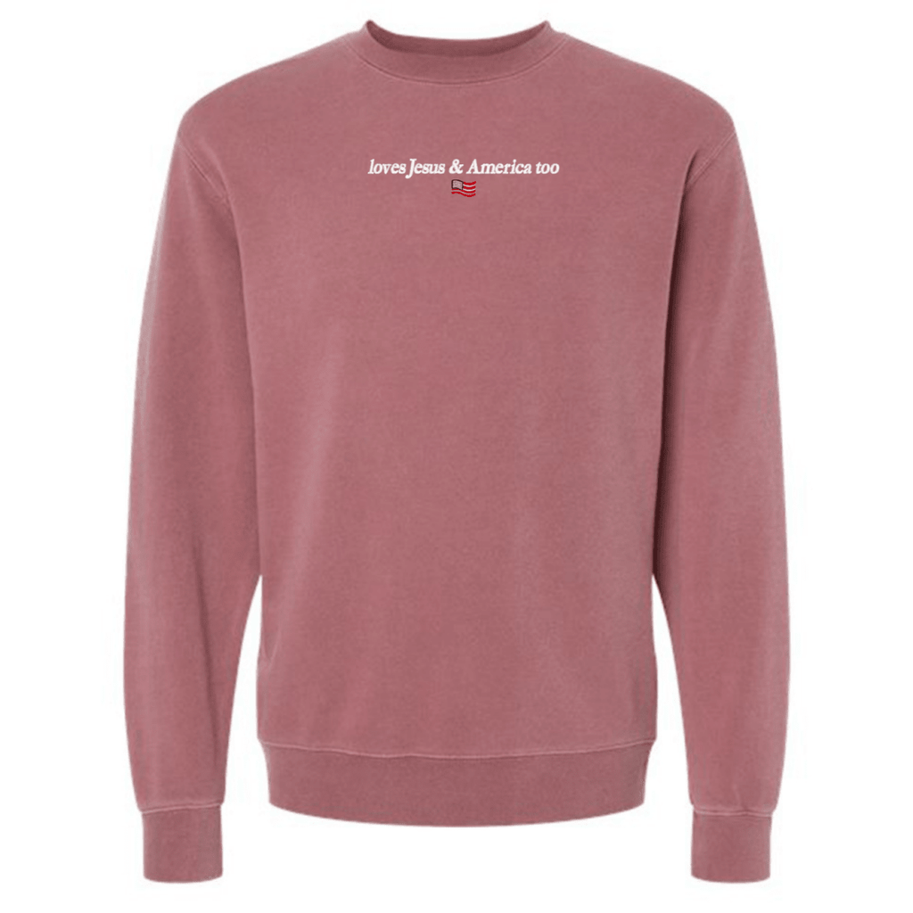 'Faith & Freedom' Cozy Crew product image 4