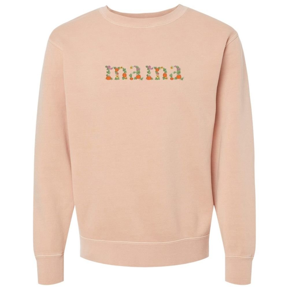 'Best MAMA in the Pumpkin Patch' Embroidered Cozy Crew product image 4