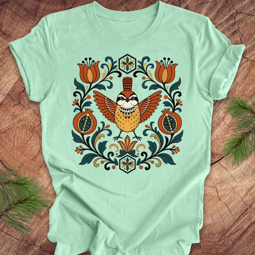 Folk Art Carolina Wren product image 2