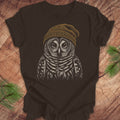 Fuzzy Cap Barred Owl Tee