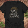 Fuzzy Cap Barred Owl Women's Relaxed Tee