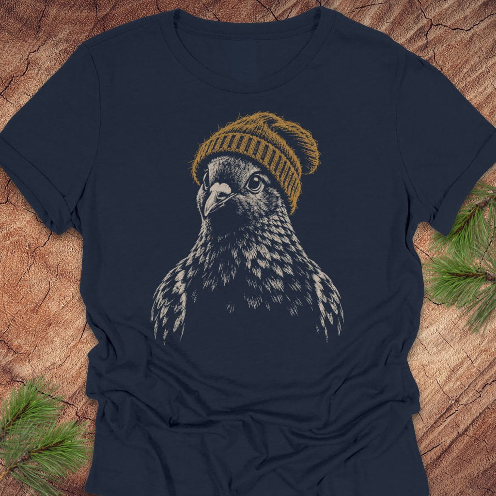 Fuzzy Cap Pigeon Women's Relaxed Tee