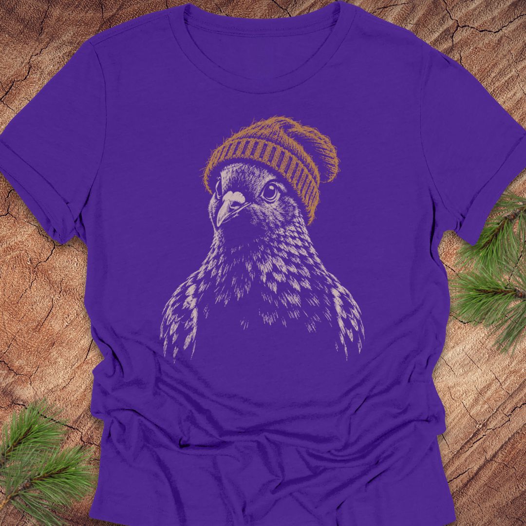 Fuzzy Cap Pigeon Women's Relaxed Tee
