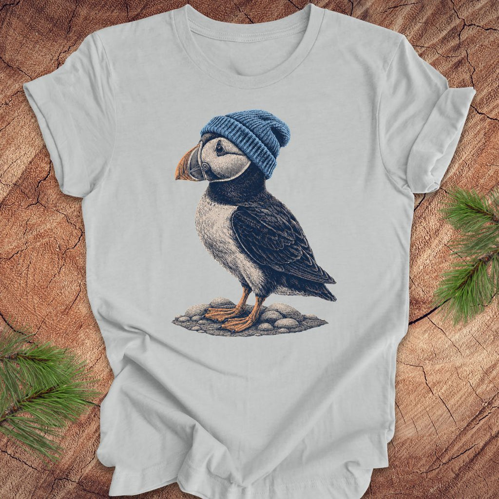 Fuzzy Cap Puffin Tee