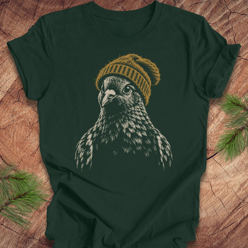 Fuzzy Cap Pigeon Tee