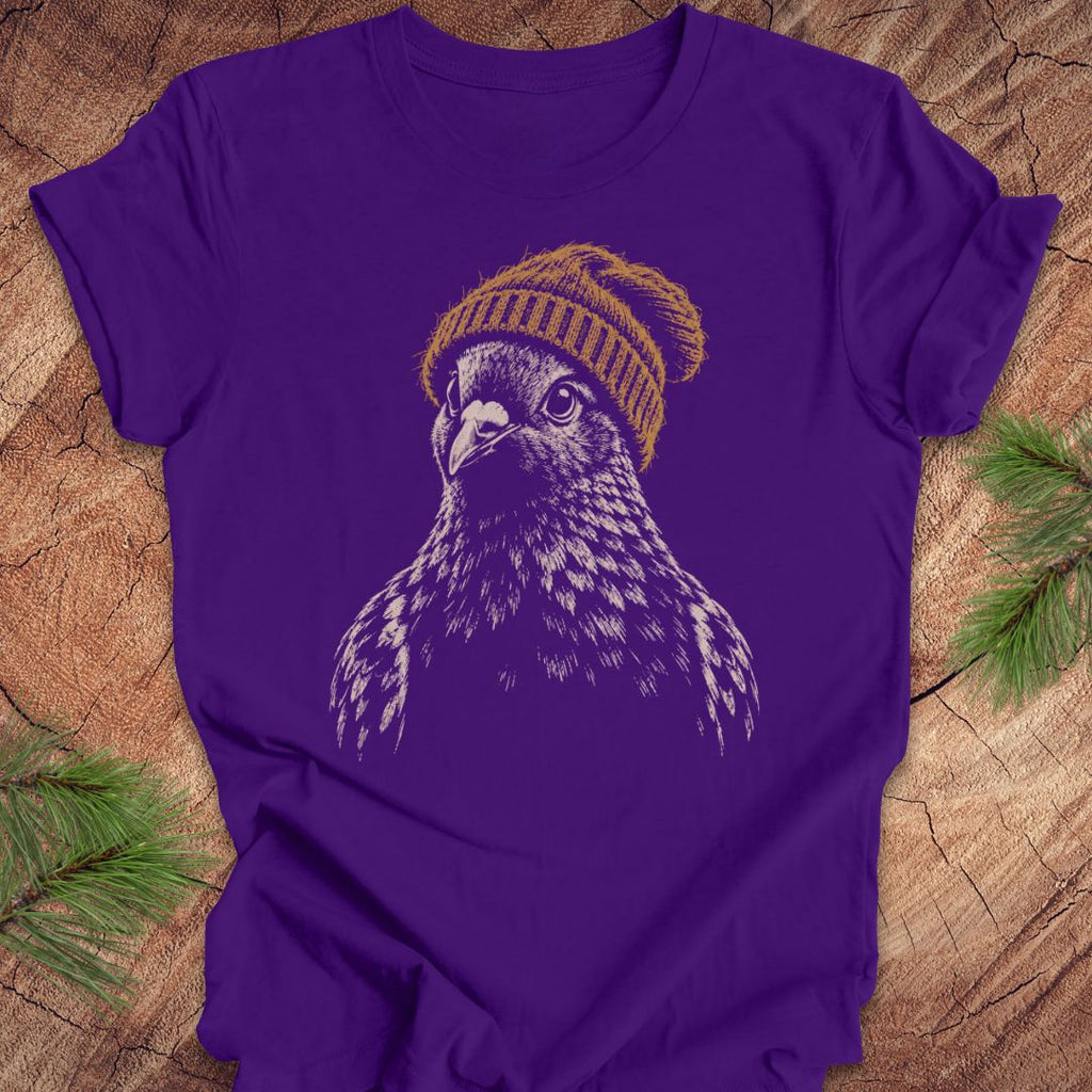 Fuzzy Cap Pigeon Tee