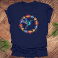Hummingbird Ring of Flowers Tee