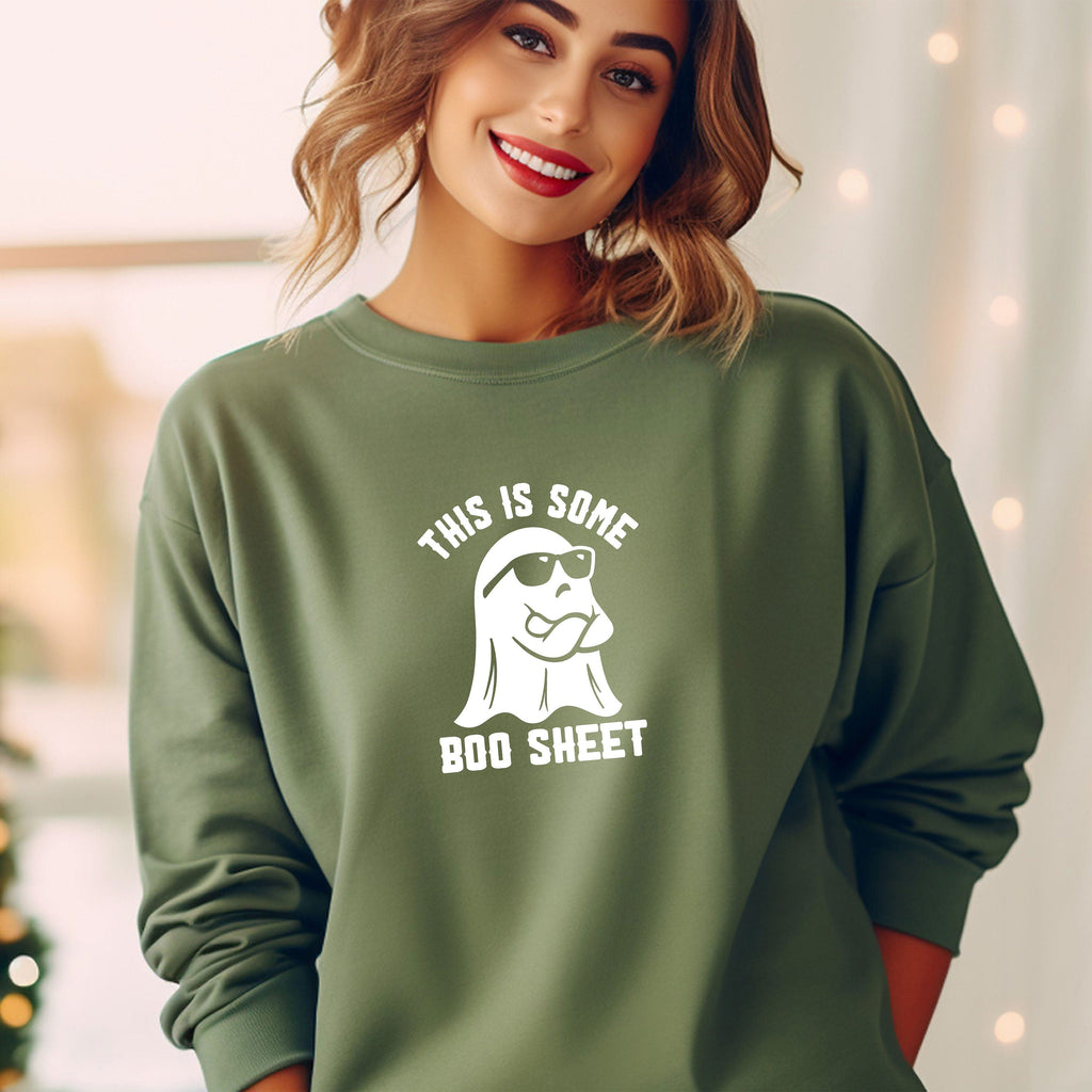 Boo Sheet Funny Halloween Ghost Sweat, This Is Some product image 5