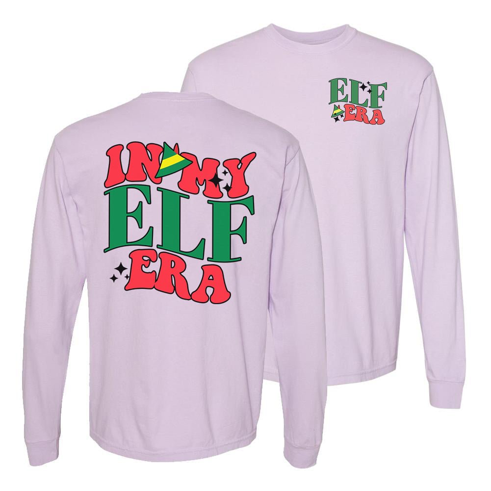 'In My Elf Era' Front & Back Long Sleeve product image 7
