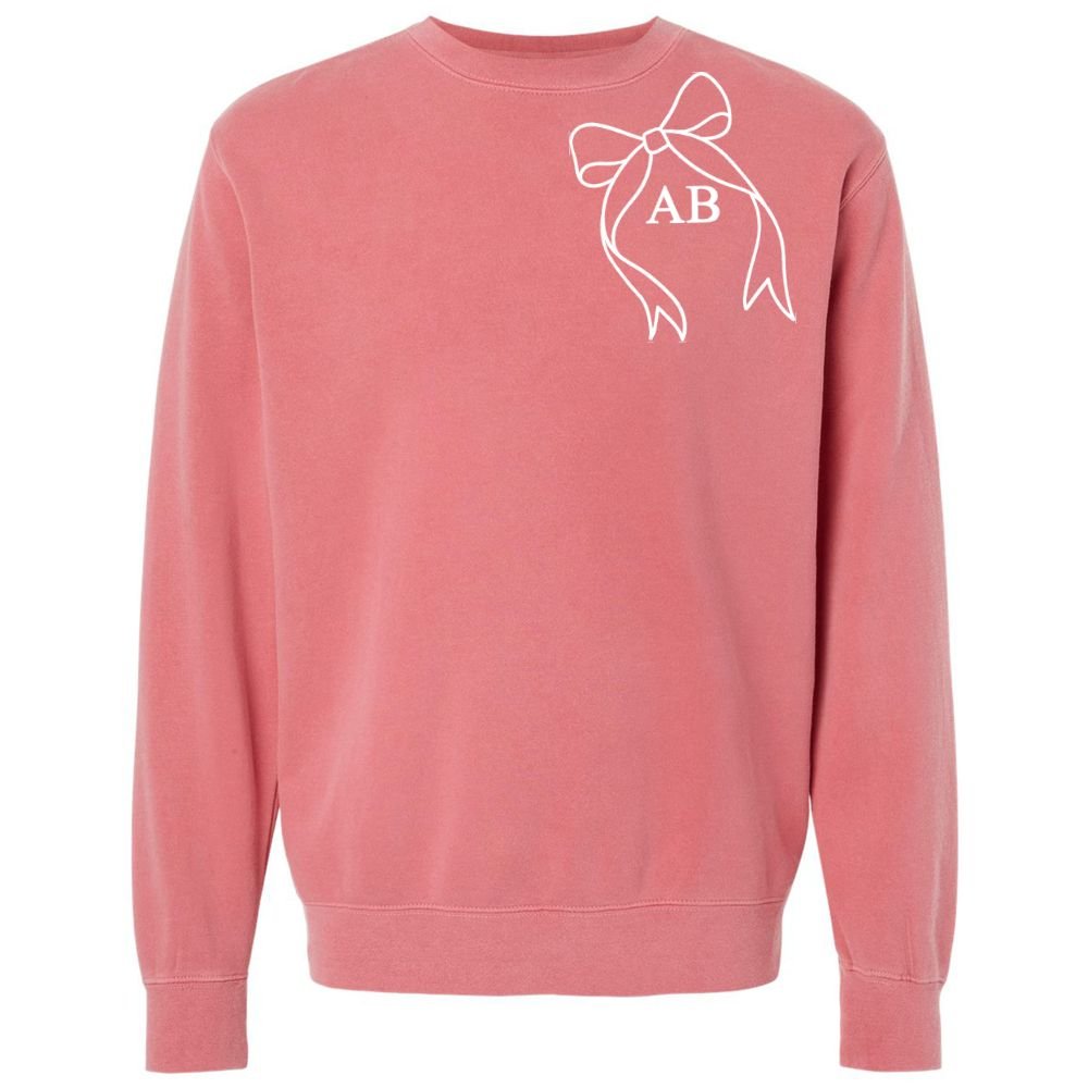 Initialed 'Big Bow' Cozy Crew product image 3