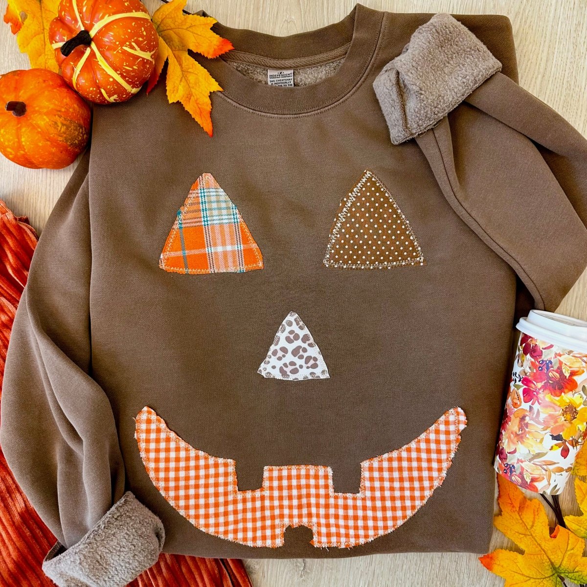 'Jack O' Pattern' Appliqué Cozy Crew product image 3