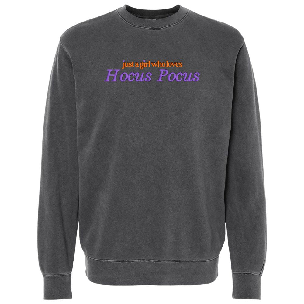 'Just A Girl Who Loves Hocus Pocus' Cozy Crew product image 1