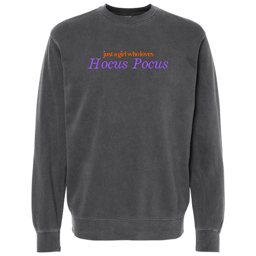 'Just A Girl Who Loves Hocus Pocus' Cozy Crew product image 1