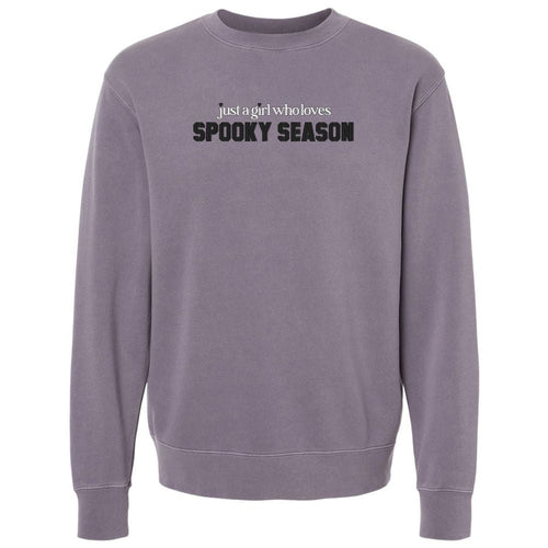 'Just A Girl Who Loves Spooky Season' Cozy Crew product image 1