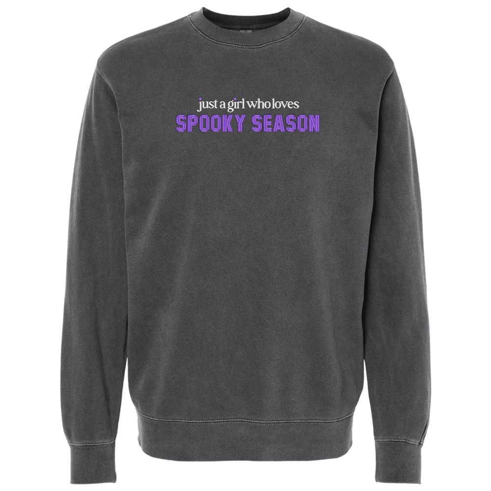'Just A Girl Who Loves Spooky Season' Cozy Crew product image 2