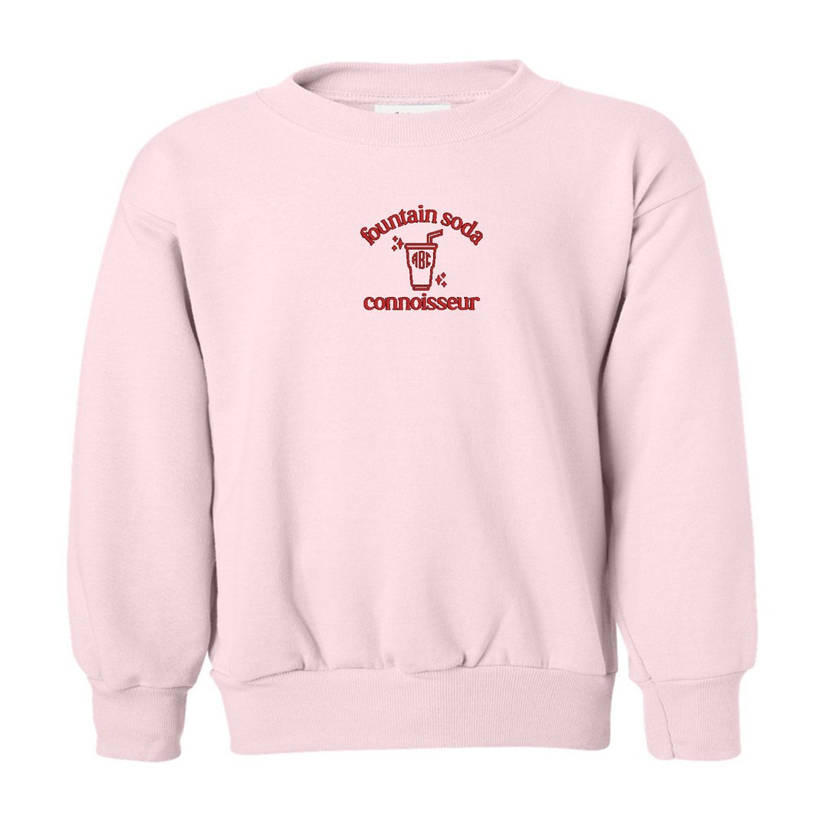 Kids Monogrammed 'Fountain Soda Connoisseur' Crewneck product image 11