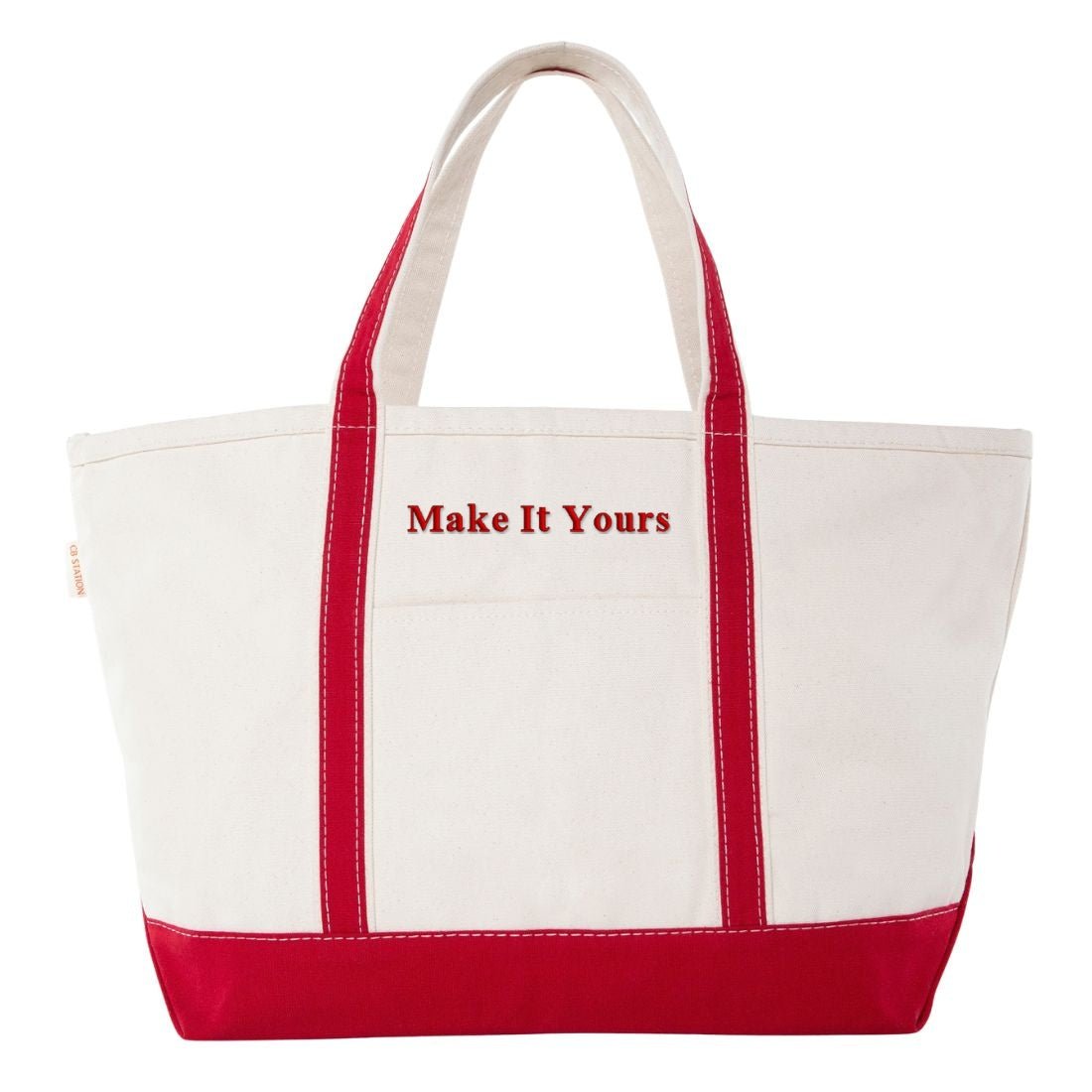 Make It Yours™ Canvas Colortrim Tote