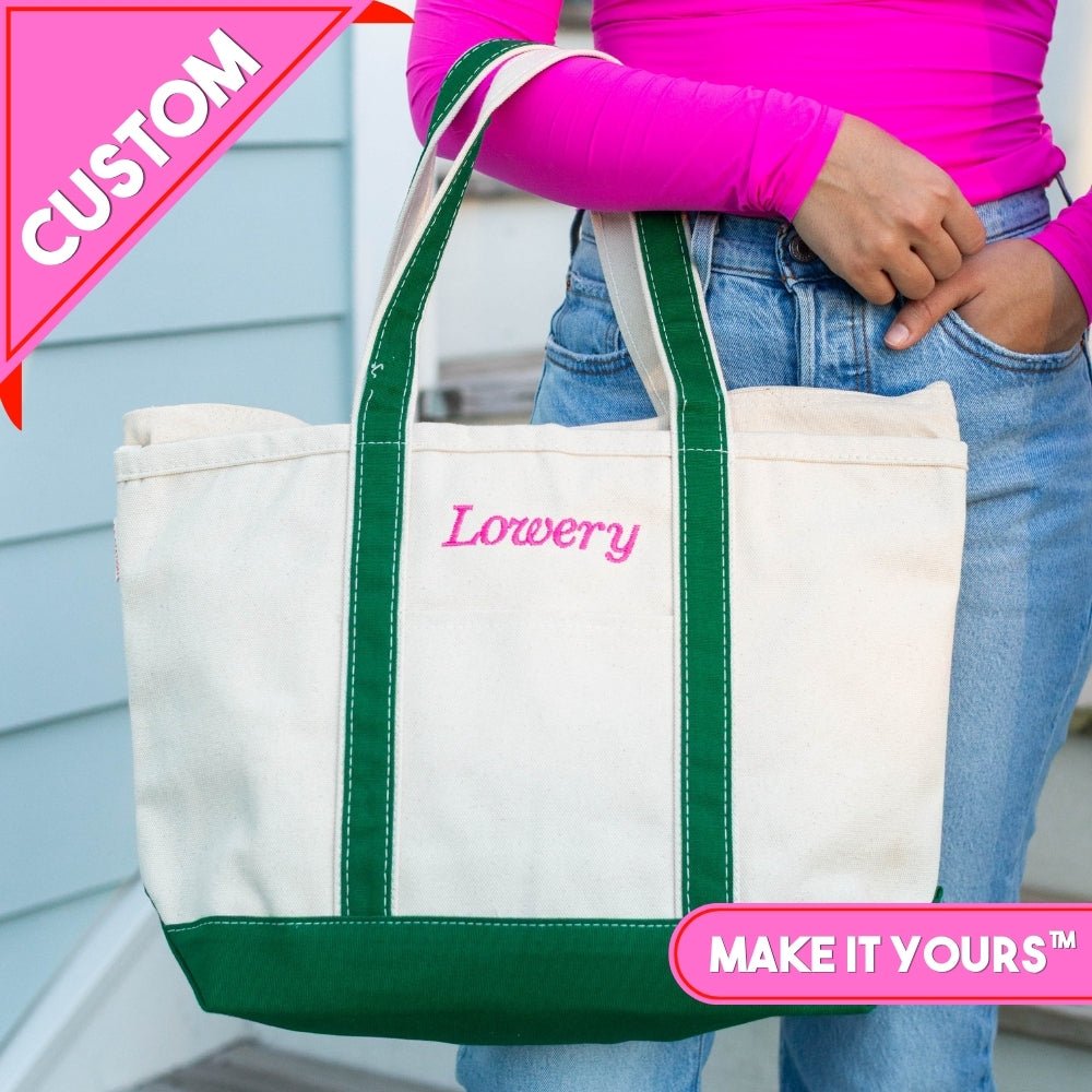 Make It Yours™ Canvas Colortrim Tote