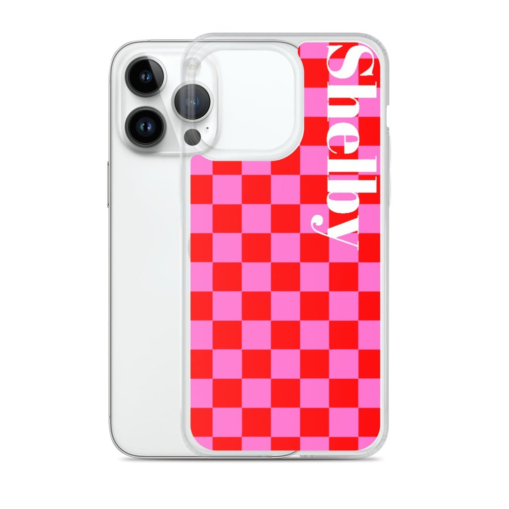 Make It Yours™ Check Pattern iPhone Case