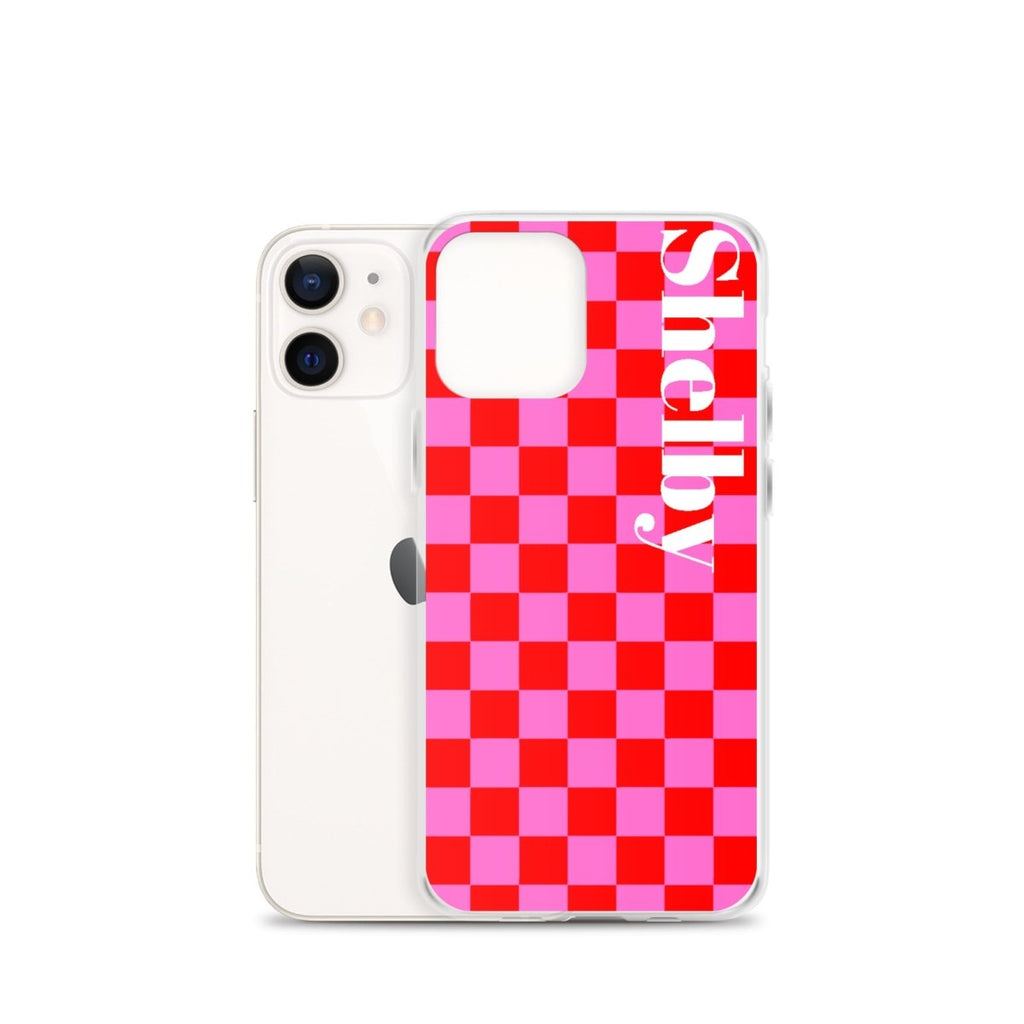 Make It Yours™ Check Pattern iPhone Case