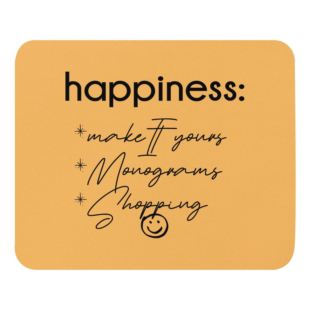 Make It Yours™ 'Happiness Checklist' Mouse Pad