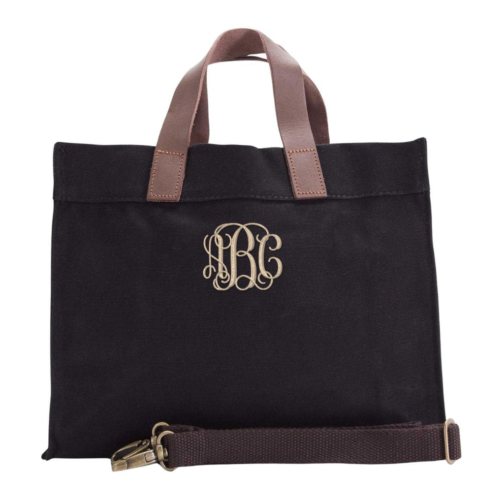 Monogrammed 'Dayzy Daytrip' Mini Canvas Tote