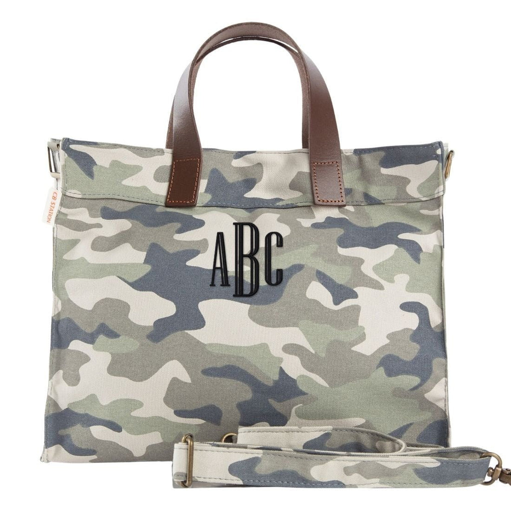 Monogrammed 'Dayzy Daytrip' Mini Canvas Tote