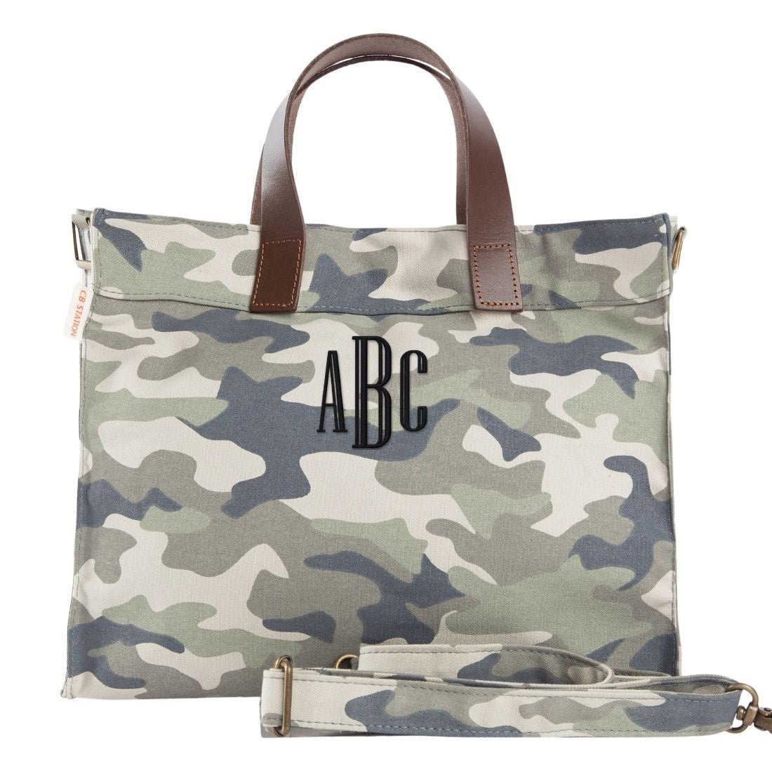 Monogrammed 'Dayzy Daytrip' Mini Canvas Tote