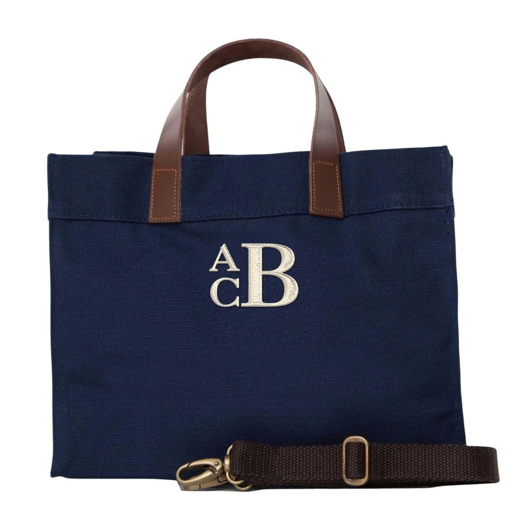 Monogrammed 'Dayzy Daytrip' Mini Canvas Tote