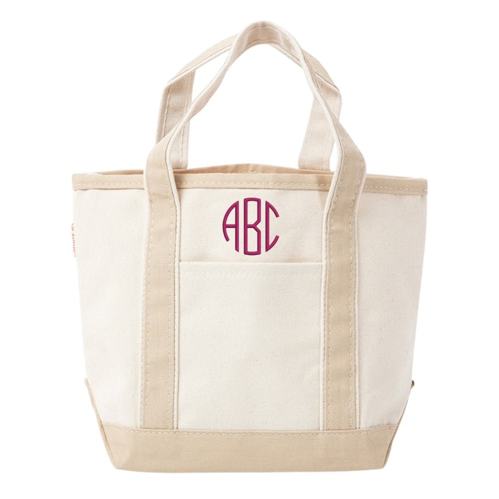 Monogrammed 'Out & About' Open Top Tote