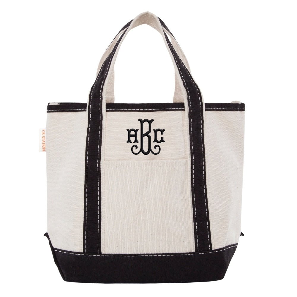 Monogrammed 'Out & About' Open Top Tote