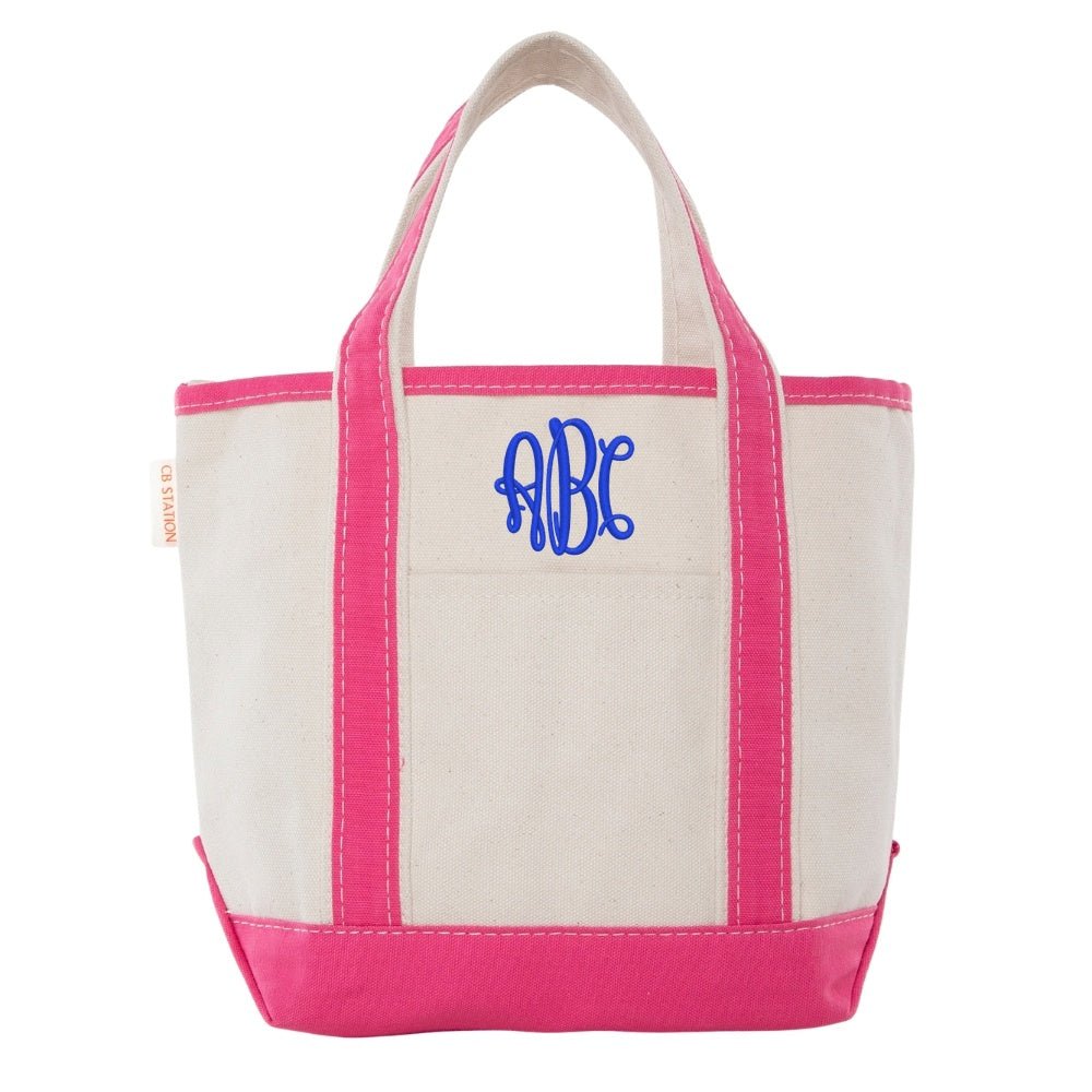 Monogrammed 'Out & About' Open Top Tote