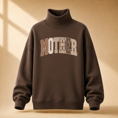 'Mother of Patterns' Mockneck