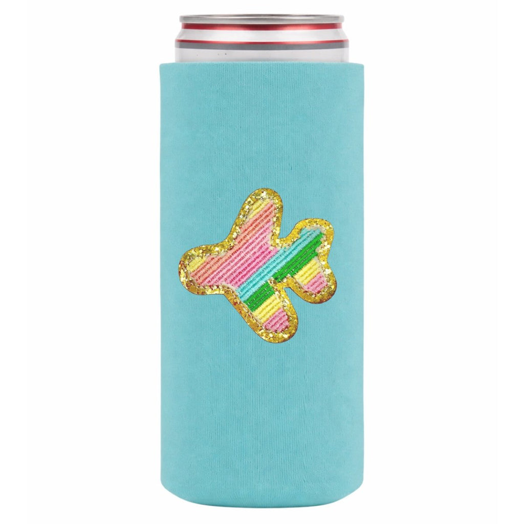 Patch Icon Slim Can Koozie