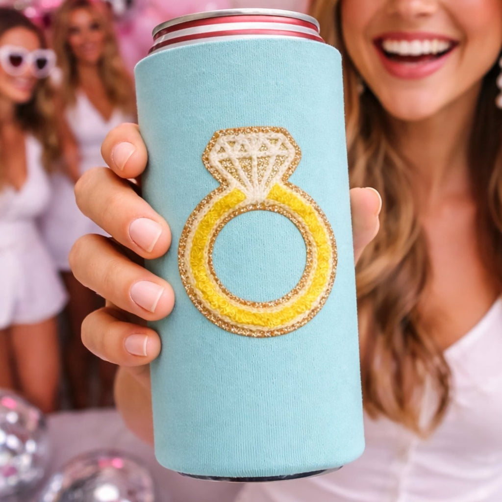 Patch Icon Slim Can Koozie