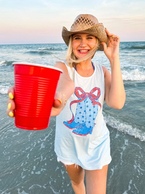 'Patriotic Boots' Tank Top