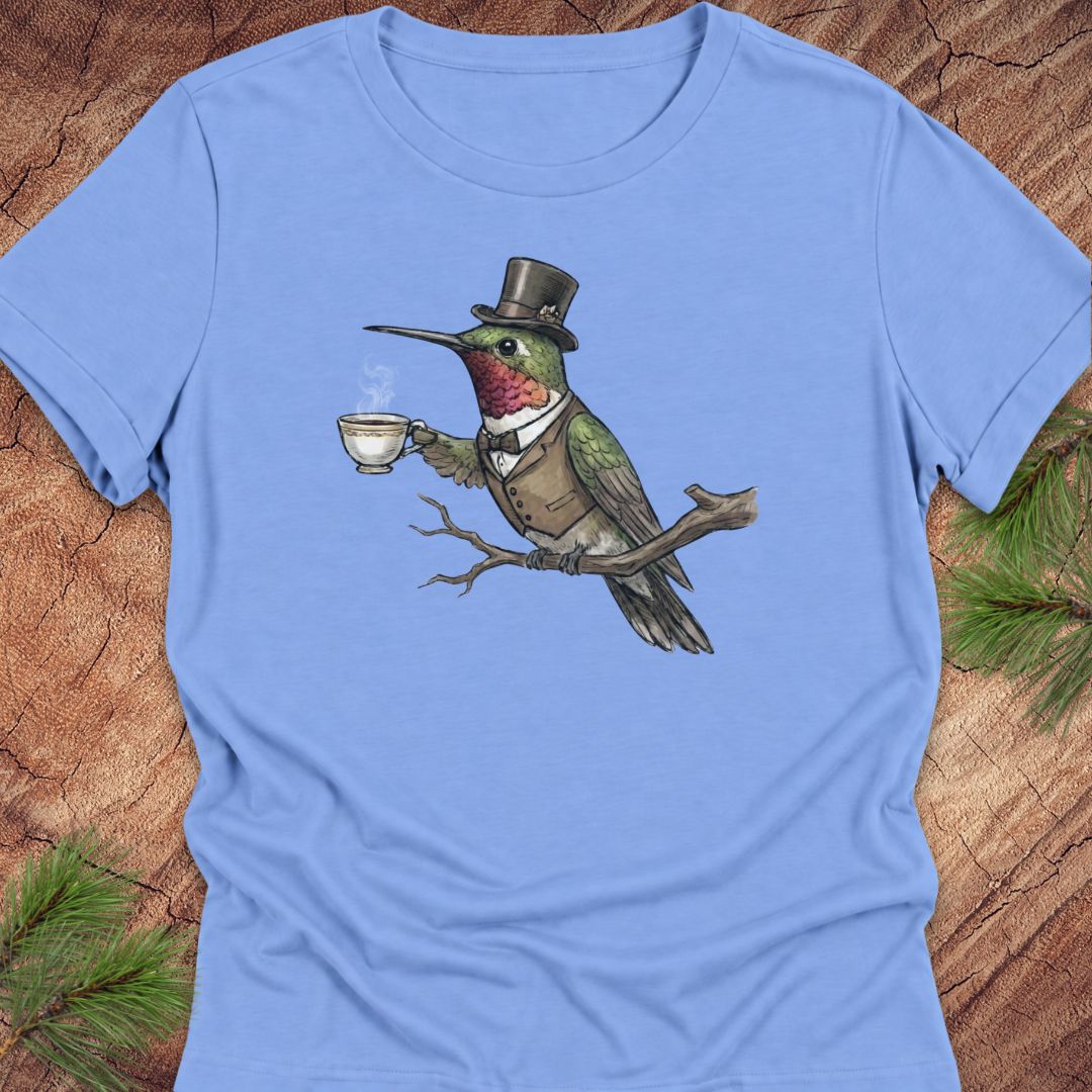 Posh Hummingbird Women's Relaxed Tee