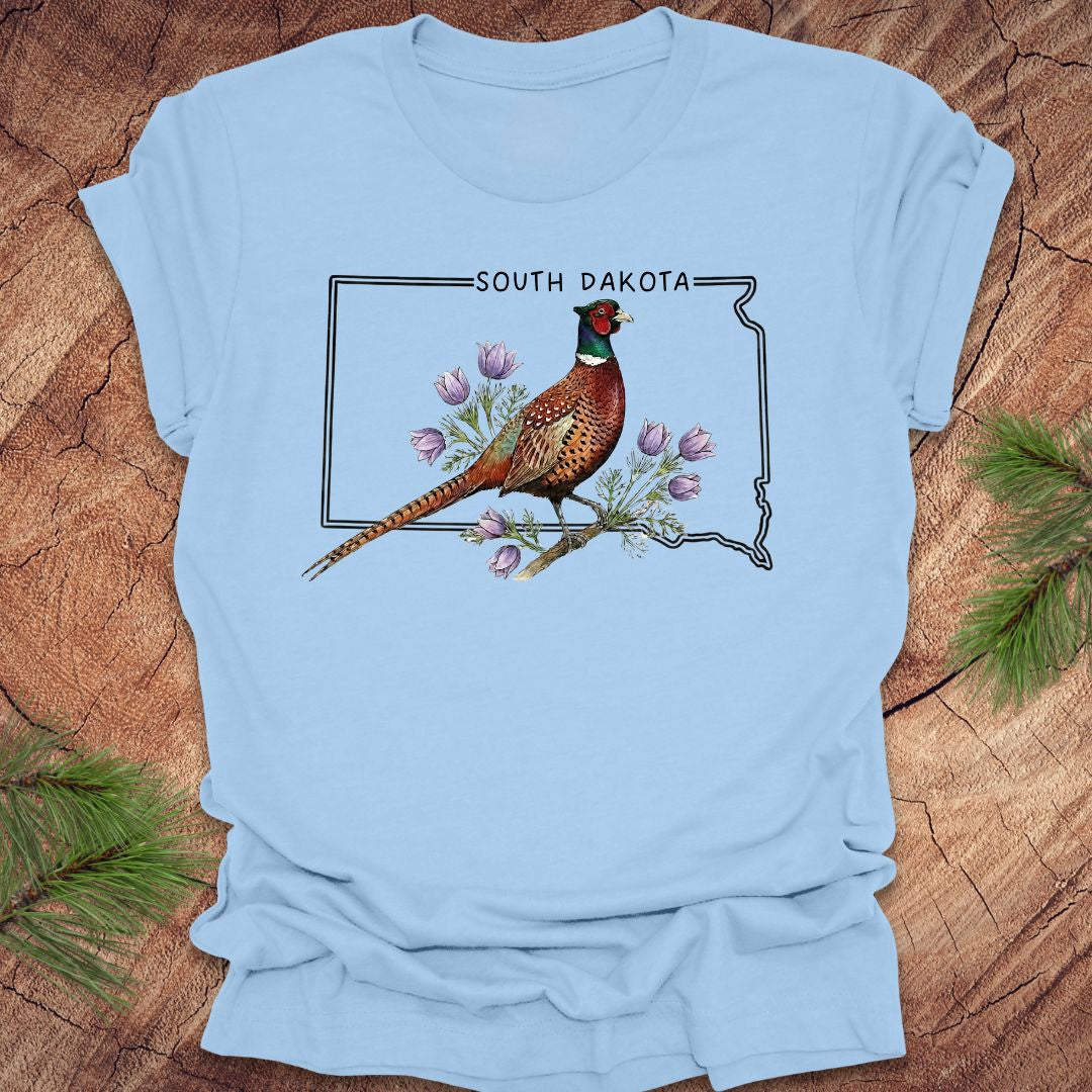 South Dakota State Bird Pheasant Tee