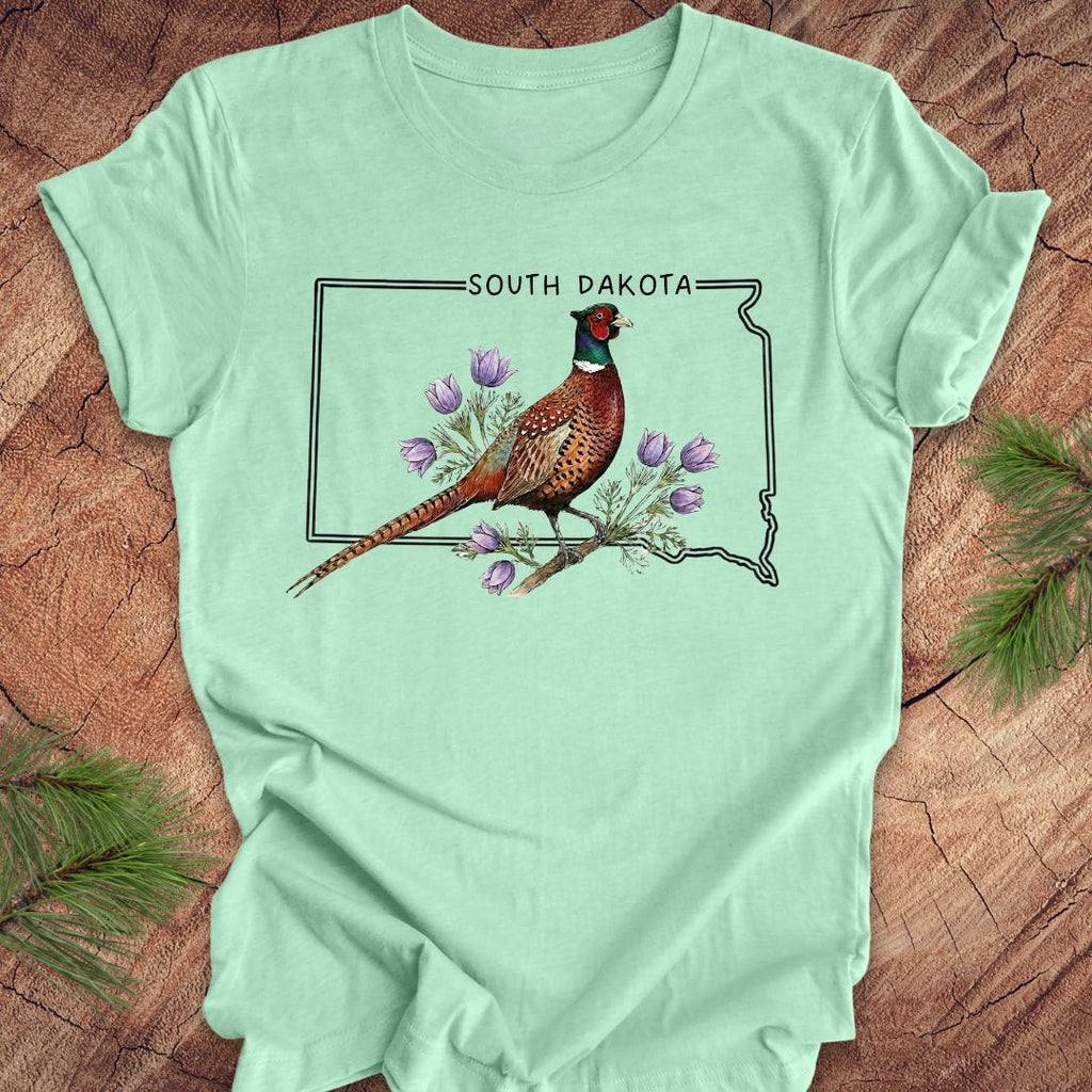 South Dakota State Bird Pheasant Tee