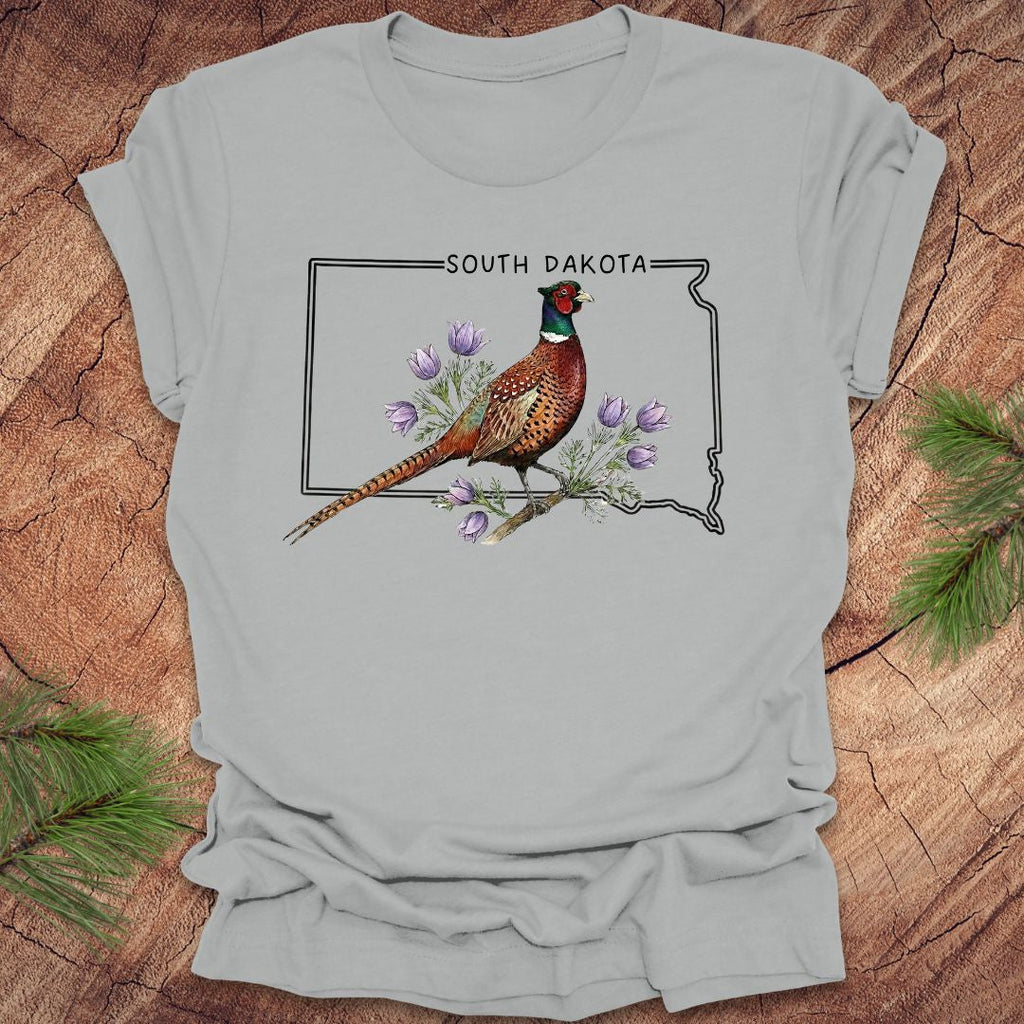 South Dakota State Bird Pheasant Tee