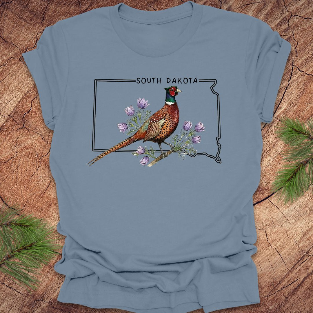 South Dakota State Bird Pheasant Tee