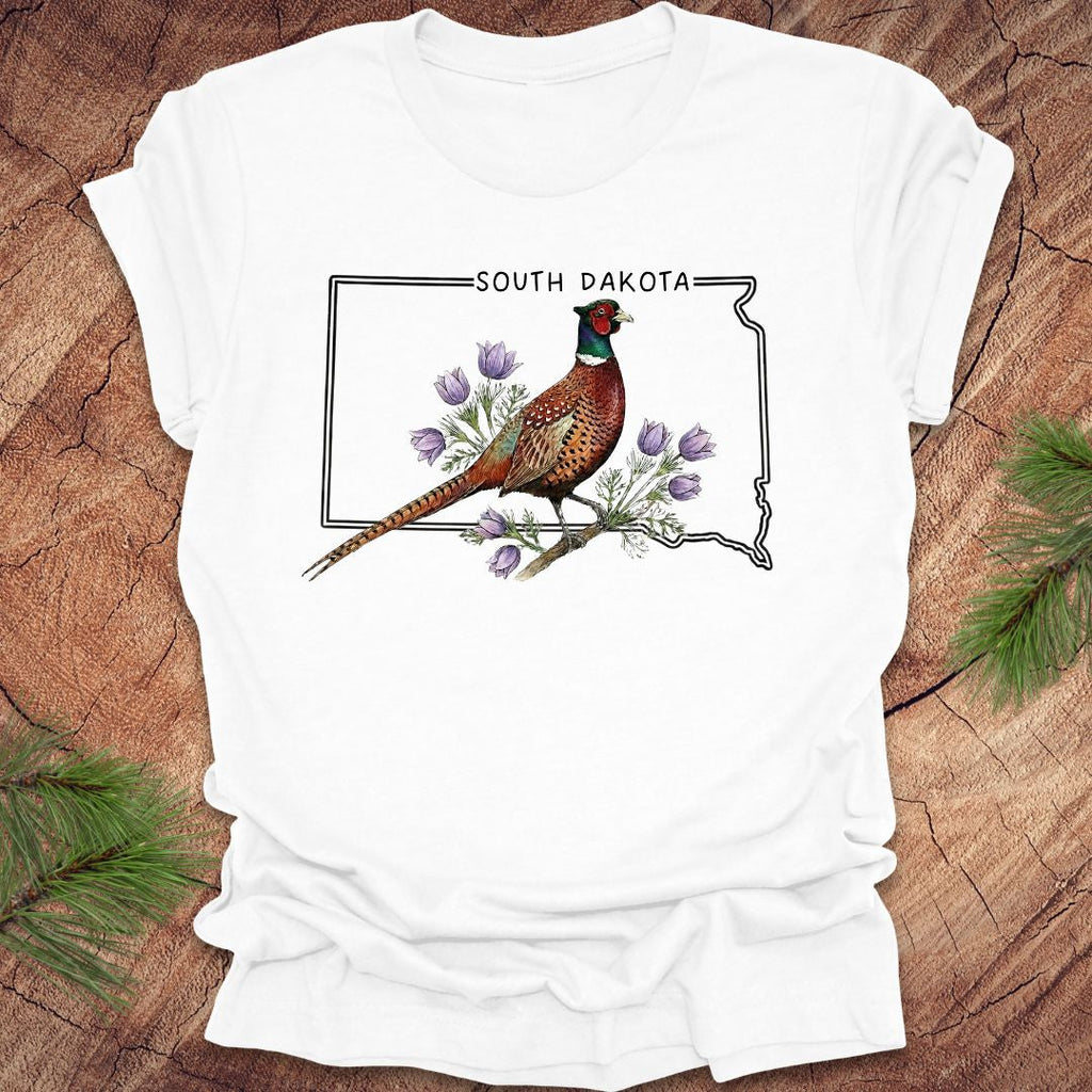 South Dakota State Bird Pheasant Tee