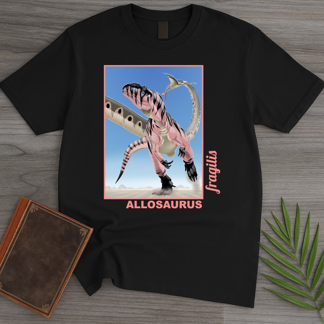 Allosaurus - Desert Phantom Stripe T-Shirt