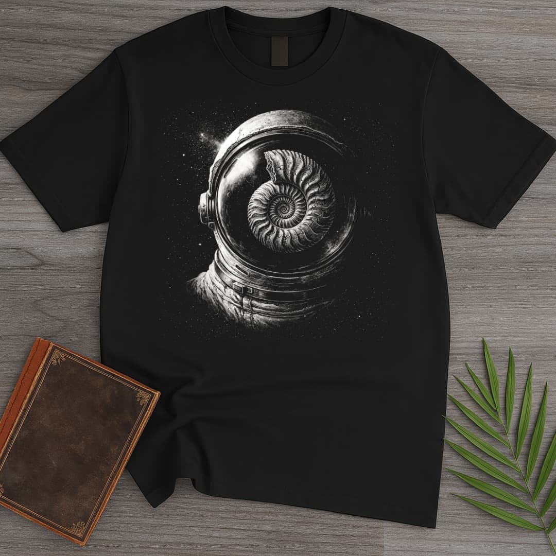 Ammonite to Astronaut T-Shirt