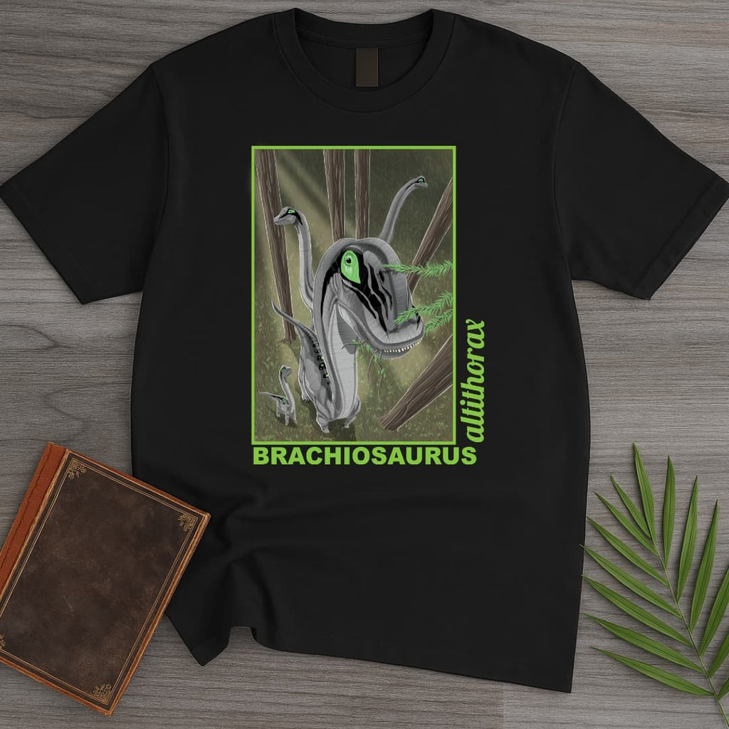 Brachiosaurus - Ancient Forest Shadow T-Shirt
