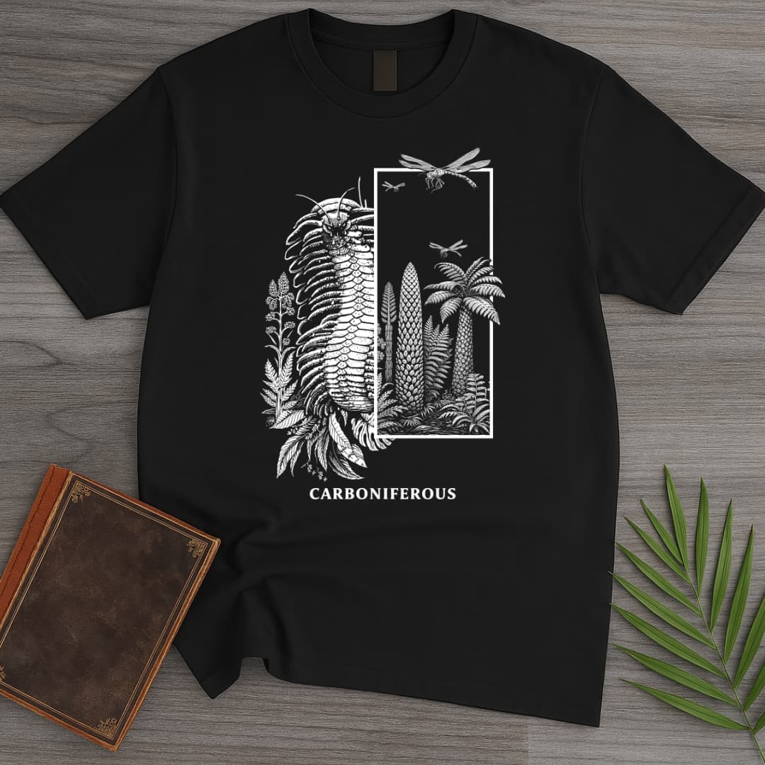 Carboniferous Prehistoric Goth T-Shirt