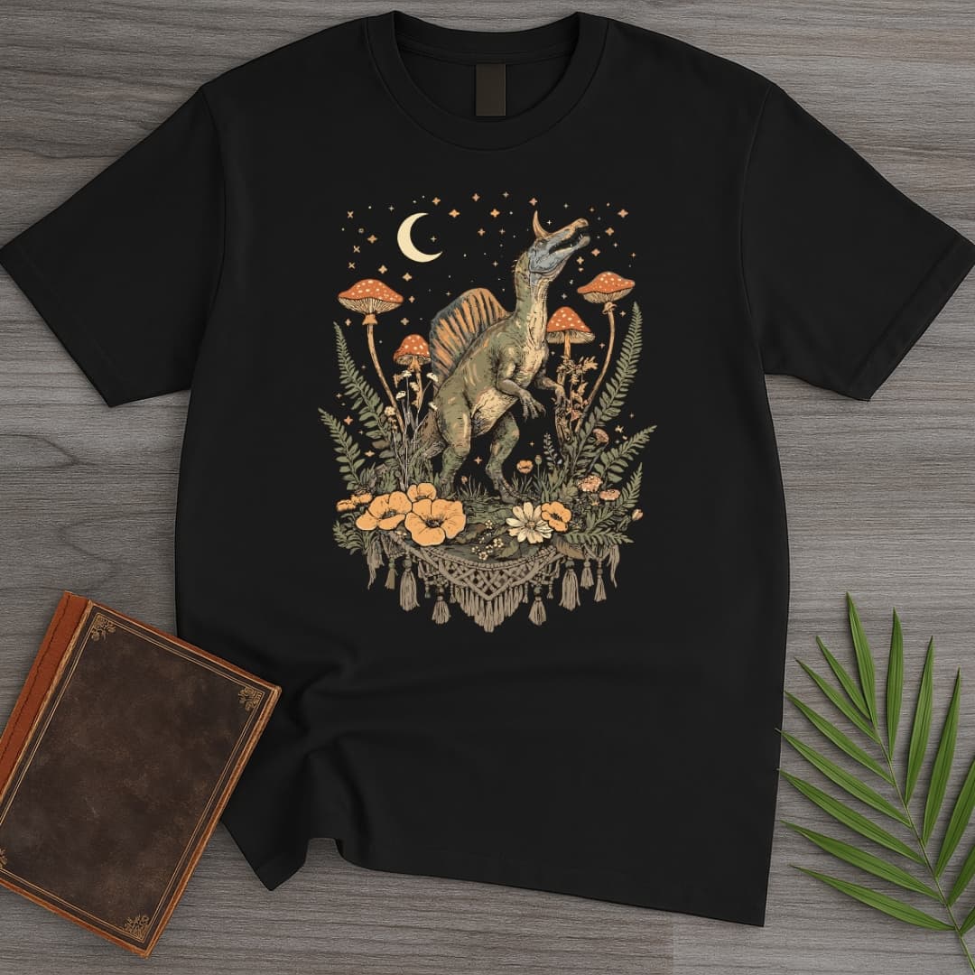 Cottagecore Spinosaurus Mirabilis T-Shirt