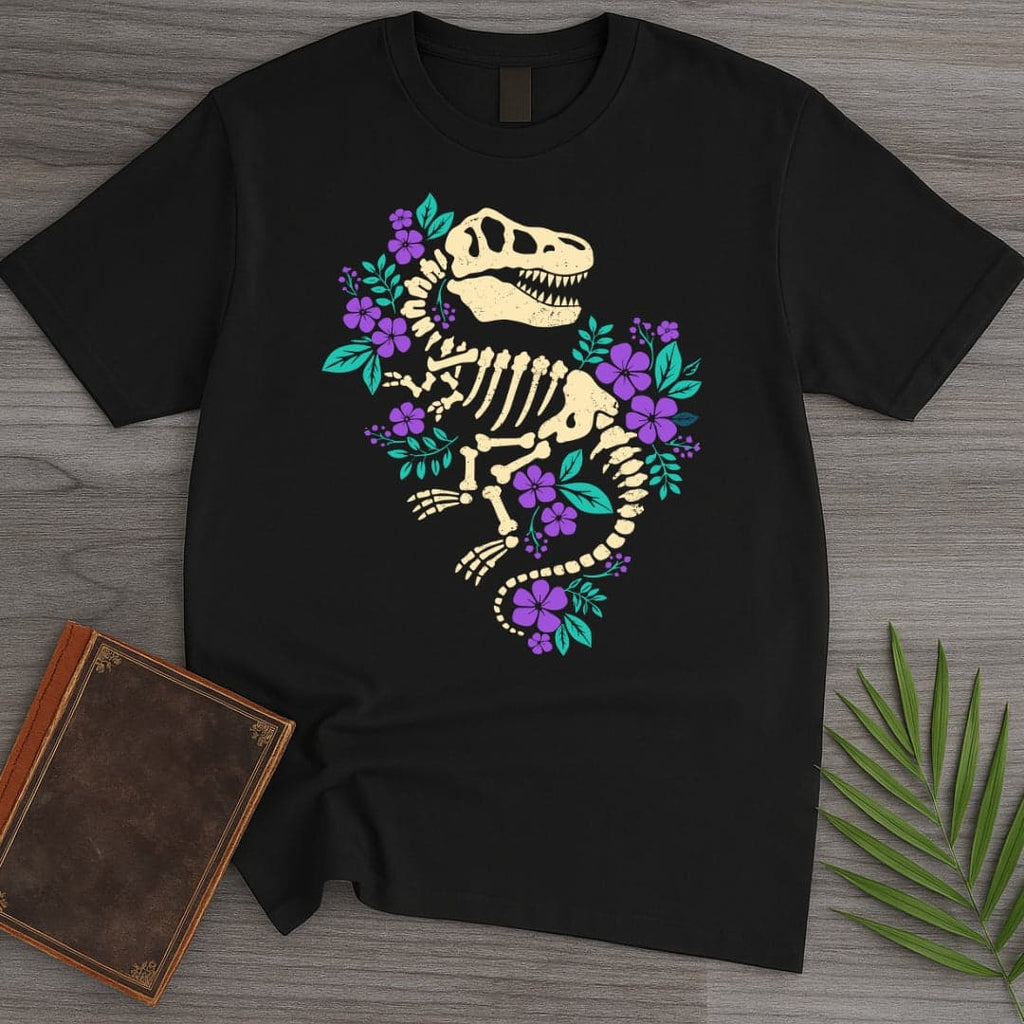 Floral T.rex Fossil T-Shirt