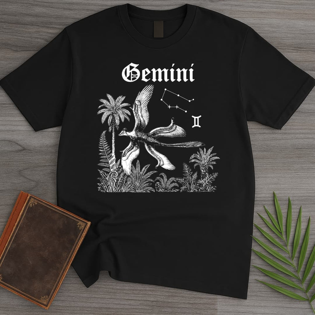 Horoscope: Gemini Microraptor T-Shirt