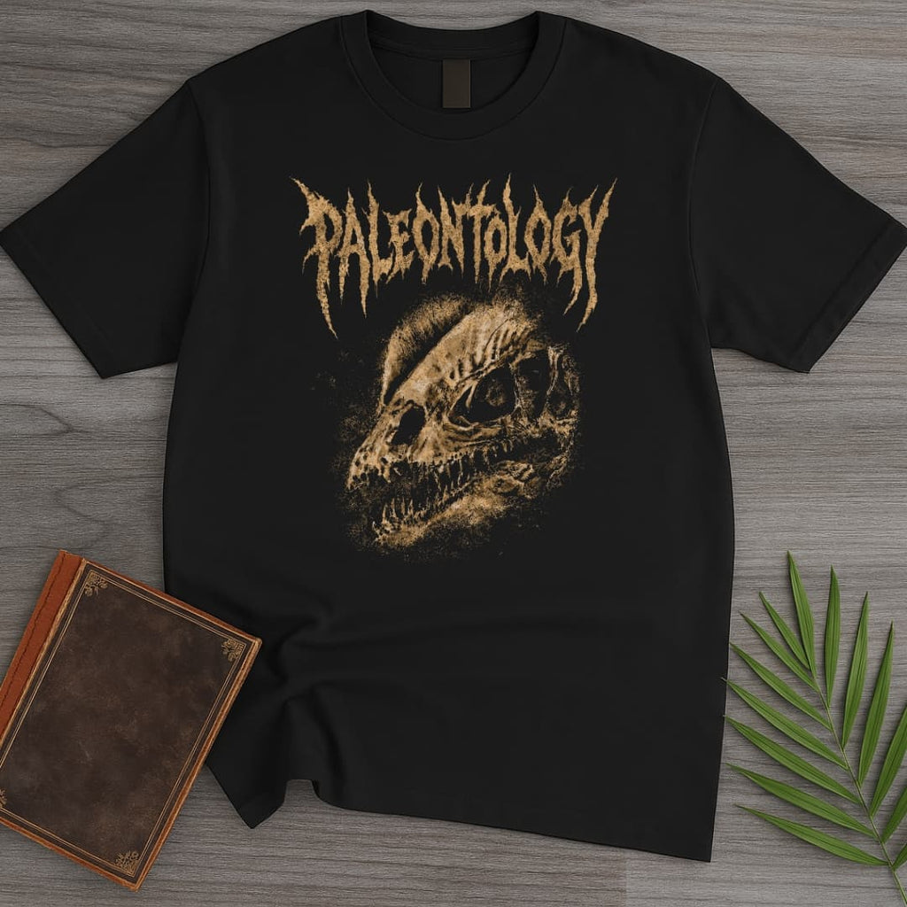 Metal Jurassic Dilophosaurus T-Shirt
